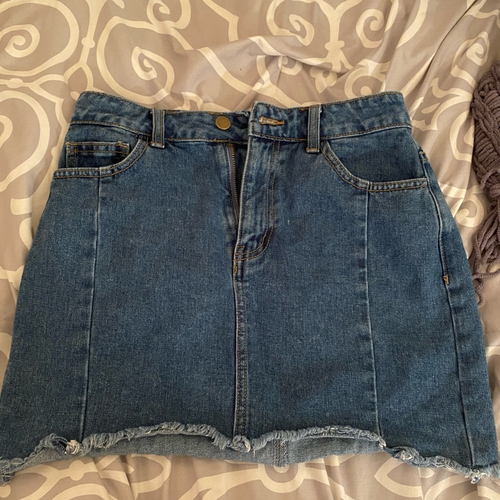Denim skirt